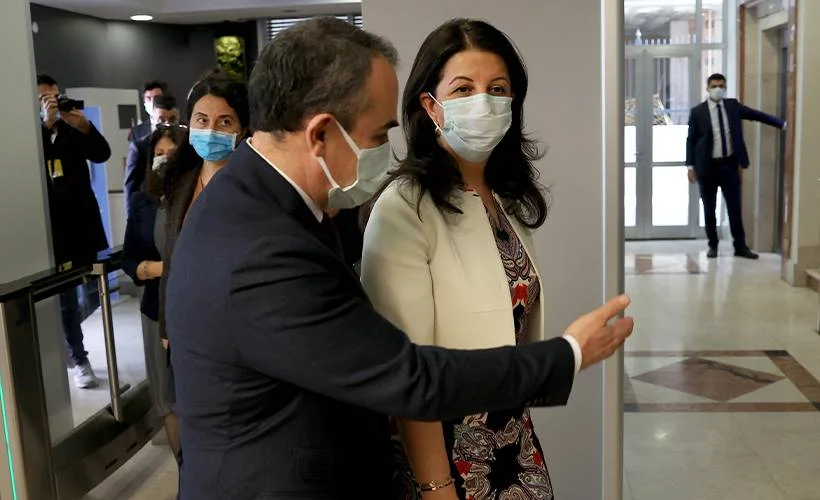 HDP Eş Genel Başkanı Buldan'dan Babacan'a ziyaret