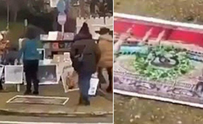 Kâbe fotoğrafının yere serilmesi soruşturmasında 3 yıla kadar hapis istemi