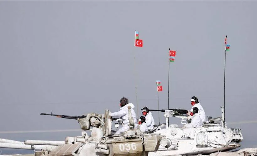 Karabağ zaferi kahramanları, Mehmetçik ile tatbikat yapmanın gururunu yaşıyor