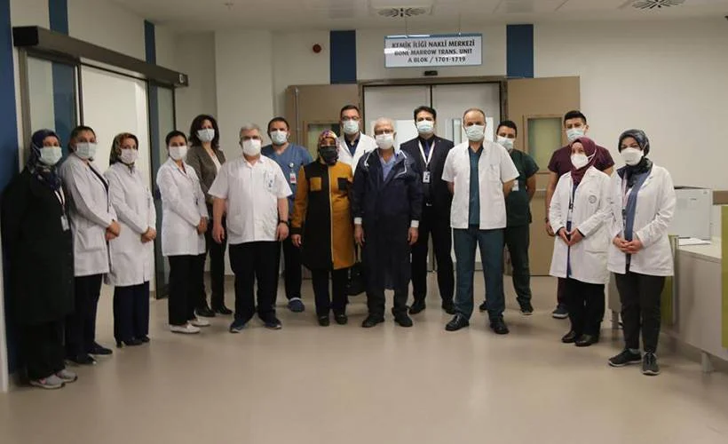 Kayseri Şehir Hastanesi'nde ilk kemik iliği nakli gerçekleştirildi