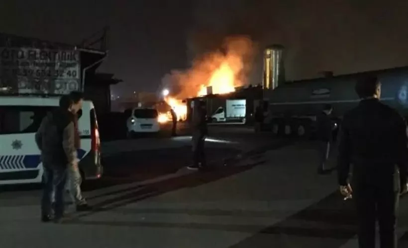 Kocaeli'nde patlama meydana geldi