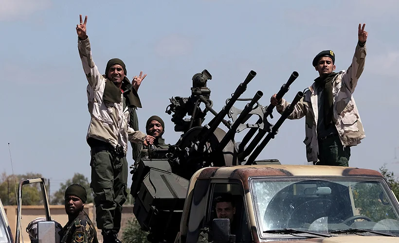 Libya'da Hafter milisleri arasında çatışma