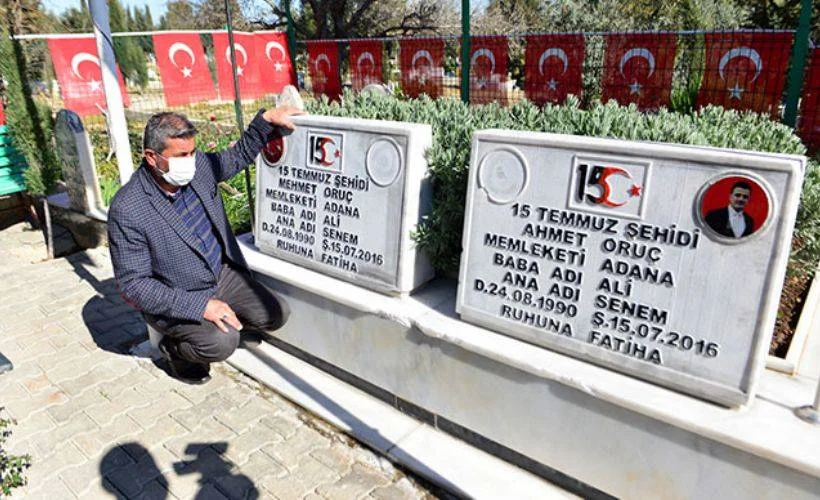 Mezar taşları kırılan ikiz şehitlerin babası: Bu çocuklar sadece benim değil, Türkiye'nin şehitleri