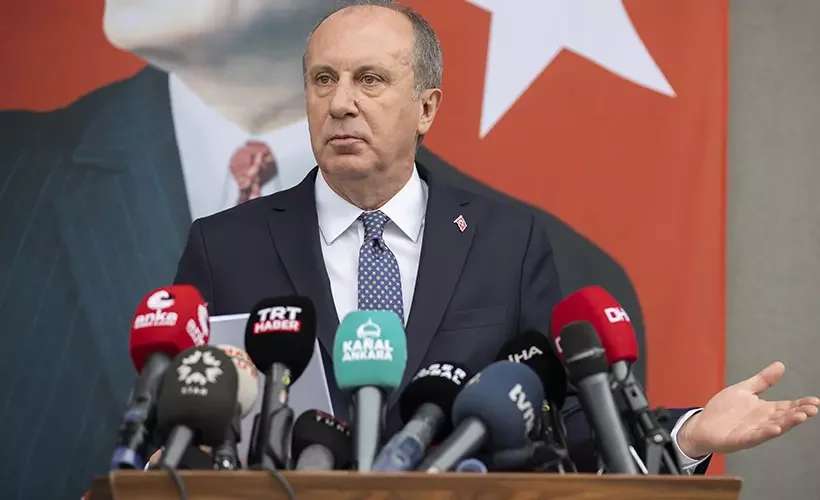 Muharrem İnce'den 'istifa' açıklaması