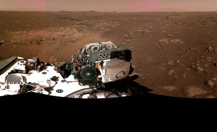 NASA, Mars'a gönderdiği Perseverance'ın iniş görüntülerini paylaştı