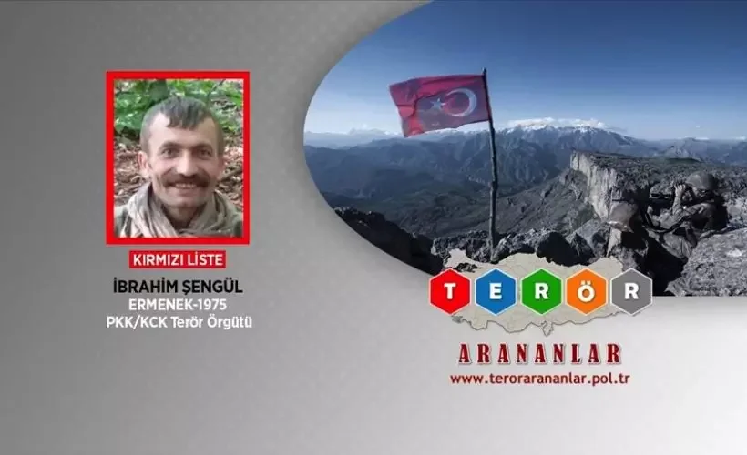 PKK/KCK'nın kırmızı kategoride aranan sözde Amanos saha sorumlusu etkisiz hale getirildi