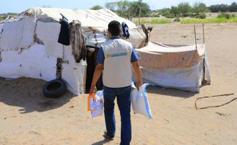 Sadakataşı'ndan Yemen'e 1 milyon TL'lik insani yardım