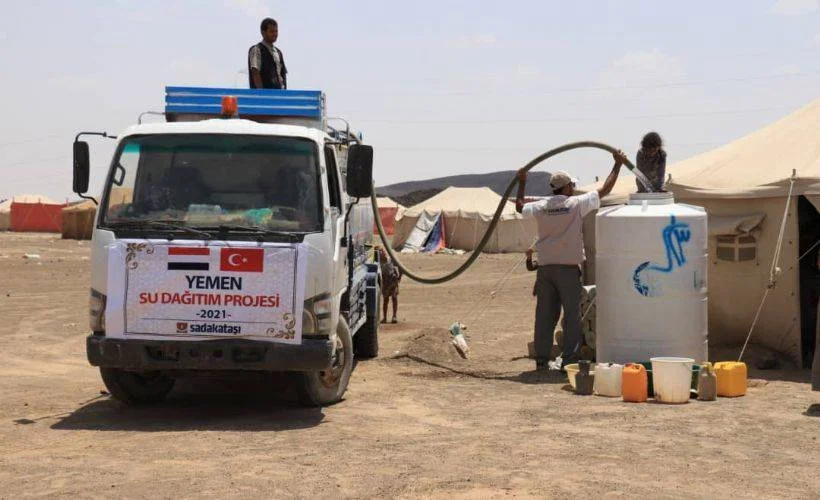Sadakataşı'ndan Yemen'e 1 milyon TL'lik insani yardım