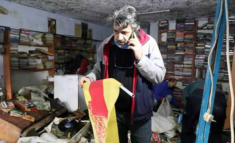 Sel mağduru sahafa Türkiye'nin dört bir yanından destek yağıyor