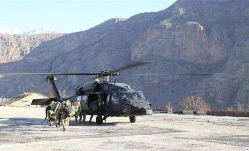 Şırnak-Siirt bölgesinde 1073 personelin katılımıyla Eren-10 Gabar Operasyonu başlatıldı
