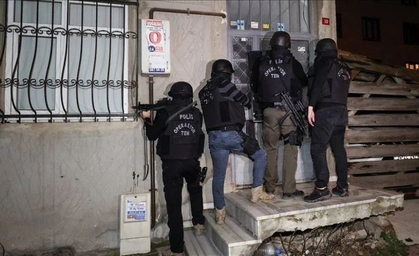 Terör örgütü PKK'ya yönelik operasyonda 21 kişi gözaltına alındı
