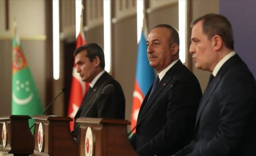 Türkiye-Azerbaycan-Türkmenistan ortak bildiri imzaladı