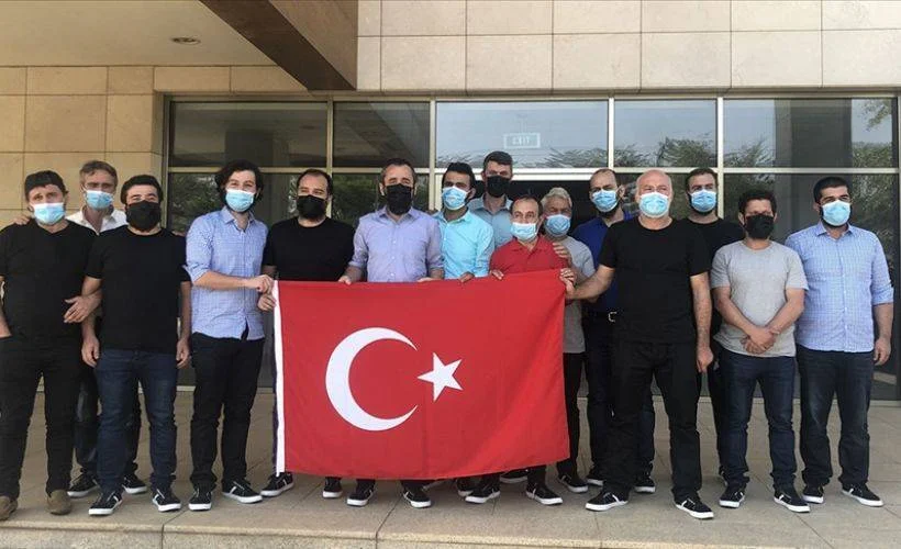 Türkiye'ye doğru yola çıktılar