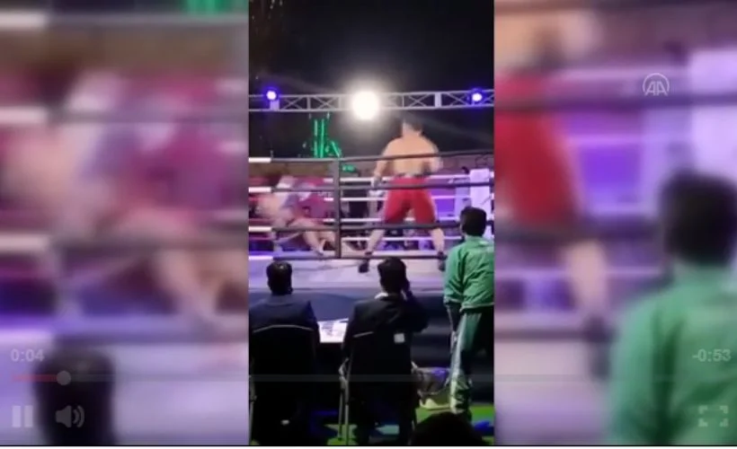 Yasal olmayan boks maçında ölüm