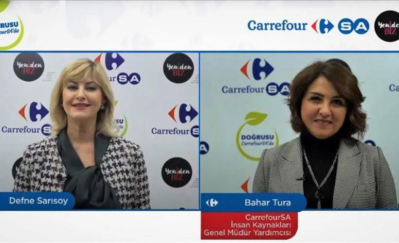 'Yeniden Kariyerim CarrefourSA' dijital seminerinde kadınlara yönelik kariyer fırsatları paylaşıldı