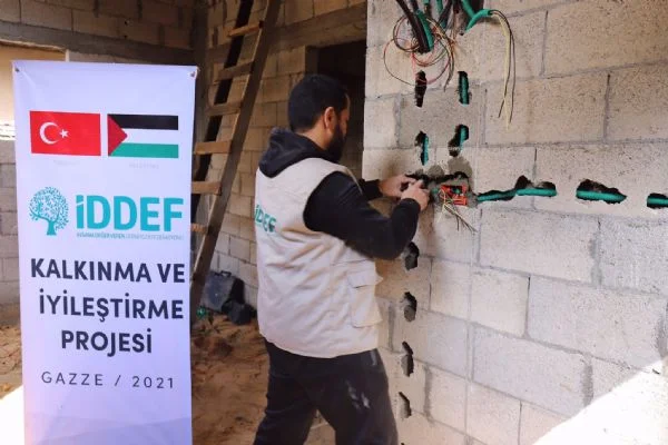 Yürekleri Dağlayan Filistinli Anne Yeni Yuvasına Kavuştu