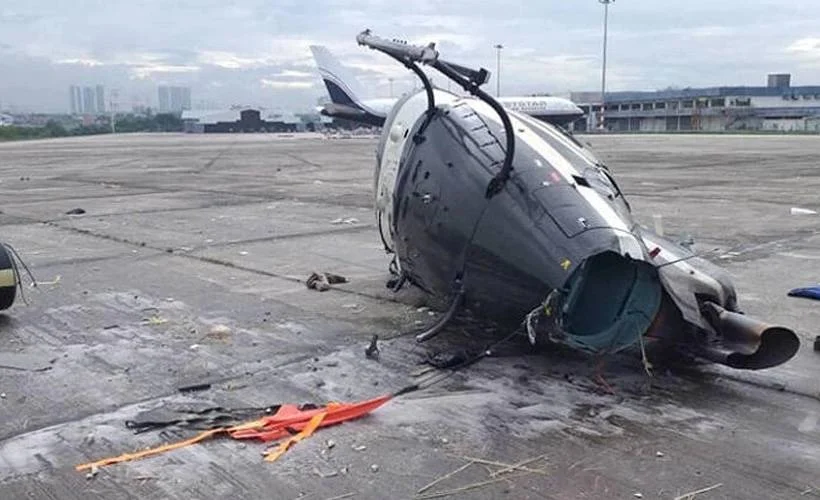 ABD'de helikopter düştü: Ölü ve yaralılar var