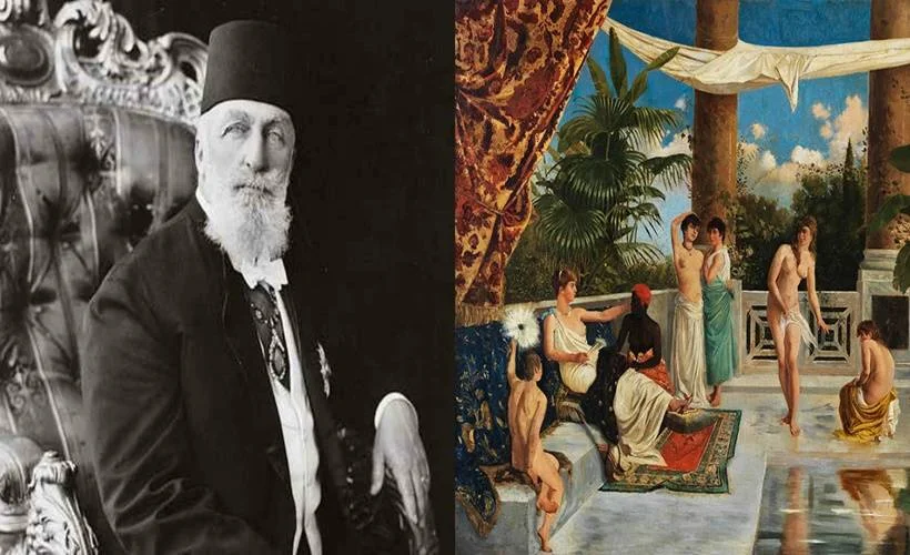 Abdülmecit Efendi'nin 'çıplak' resmini gördünüz mü?