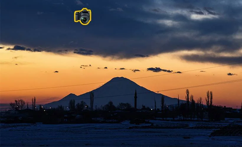 Ağrı Dağı'ndan kartpostallık görüntüler