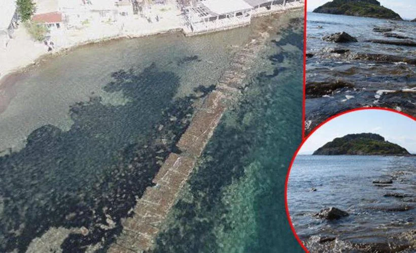 Bodrum'da deniz çekilince ortaya çıktı! 3 bin 500 yıllık tarihi kente gidiyor...
