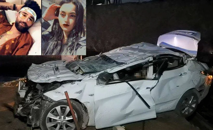 Bursa Kontrolden çıkan otomobil 10 metreden inşaata düştü: 2 ölü