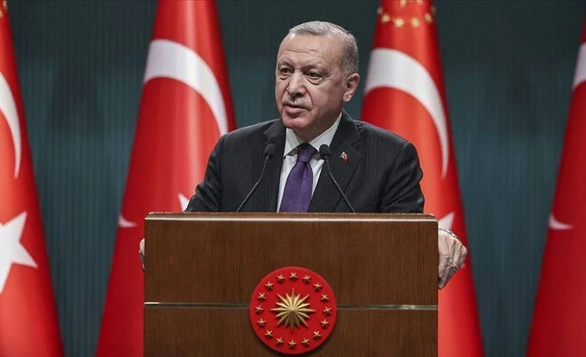 Cumhurbaşkanı Erdoğan A Milli Futbol Takımı'nı tebrik etti