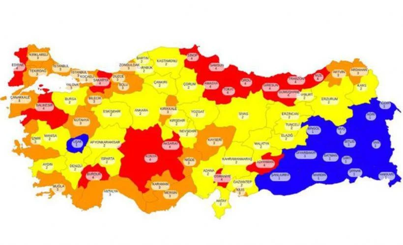 Güncel risk haritası nasıl olacak?