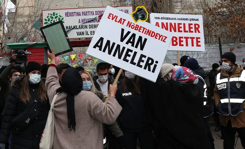 HDP'liler, Van annelerinin seslerini tef ve zılgıt ile bastırmaya çalıştı