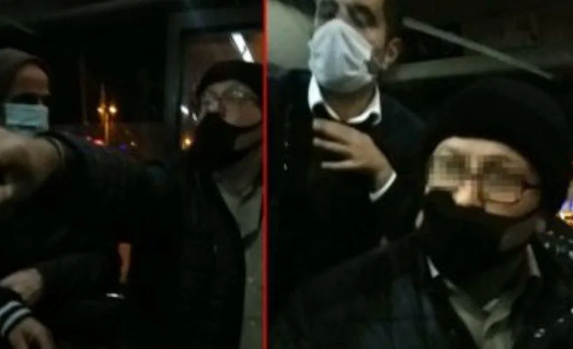 İETT otobüsünde gergin anlar... 'Polisi görünce dur'