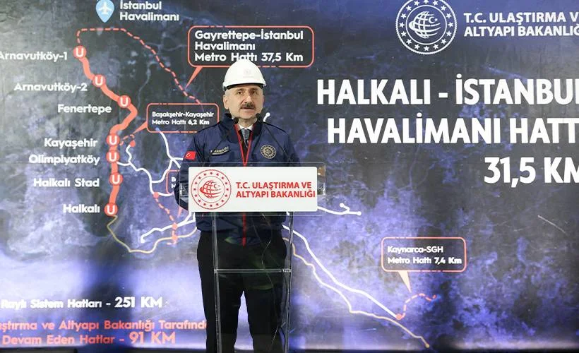 İstanbul'a iki yeni raylı sistem hattı müjdesi