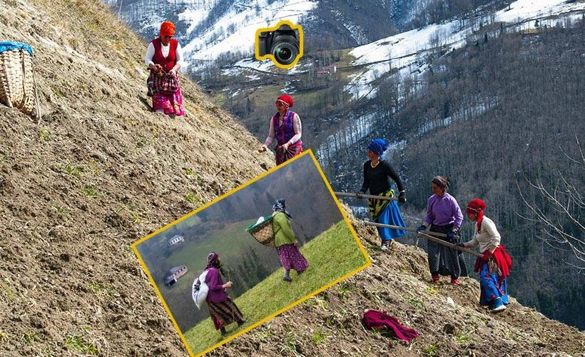 Karadeniz'in örnek, çalışkan kadınları