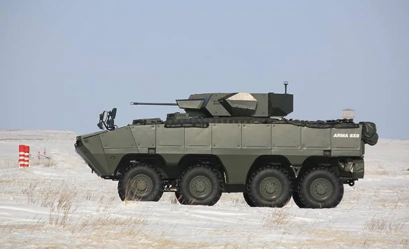 Kazakistan, Türk yapımı muharebe aracı ve silah sistemini test etti