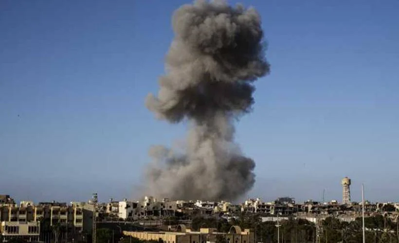 Libya'nın Ubari kentine 4 hava saldırısı düzenlendi
