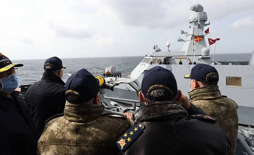 Mavi Vatan 2021 Tatbikatı'nın Seçkin Gözlemci Günü başladı