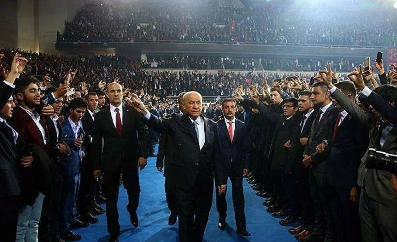 MHP lideri Bahçeli 13'üncü Olağan Büyük Kurultay'da konuşuyor