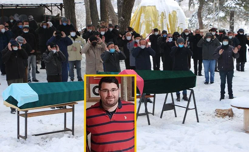 Öldürdüğü öz ve üvey annesiyle yan yana toprağa verildi