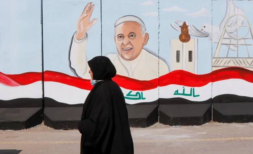 Papa 3 günlük ziyaret için bugün Irak'ta