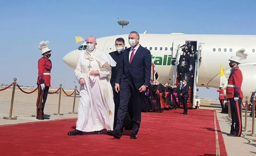 Papa Francis Bağdat'ta
