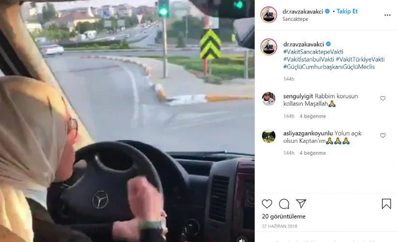 Ravza Kavakçı'nın Mercedes'li fotoğrafı tartışma doğurdu