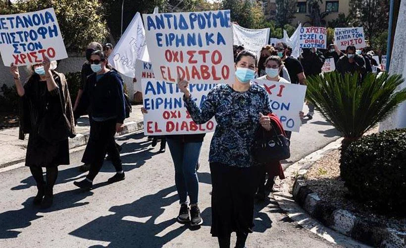 Rumlardan Kıbrıs'ı temsil edecek 'Şeytan' adlı şarkıya tepki