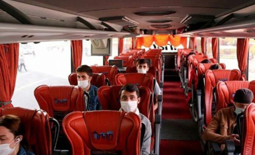 Şehirler arası otobüslere koltuk düzenlemesi