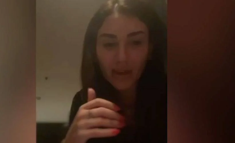 Sosyal medyada hakaretler içeren skandal video! Sarhoş kadından SPK'ya akıl almaz hakaretler