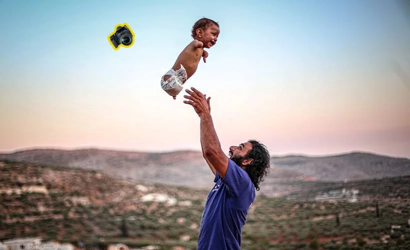 Suriye'den 'vicdanları sızlatan' fotoğraf kareleri!