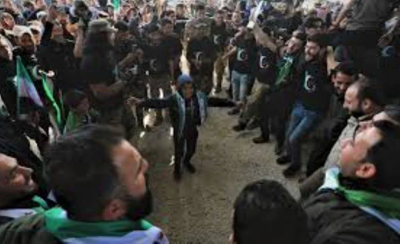 Tel Abyad'da 'Suriye devrim hareketi'nin 10. yıl dönümü kutlandı