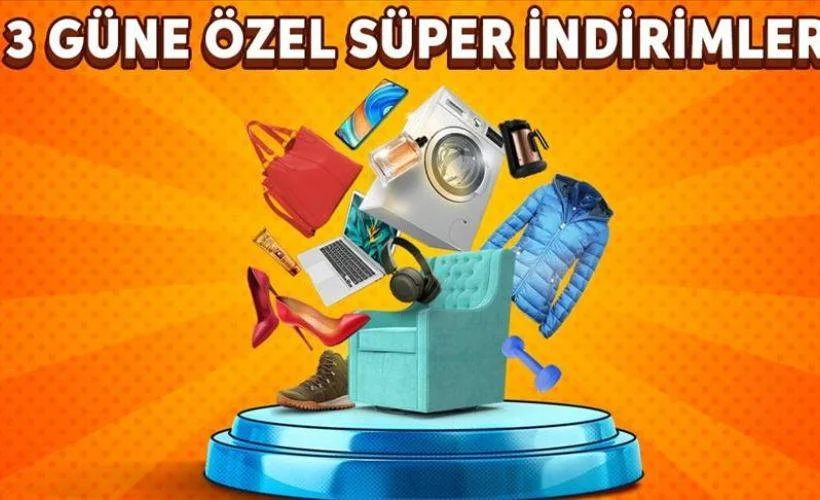 Trendyol'un Süper Mart kampanyasında yüzde 60'a varan indirim