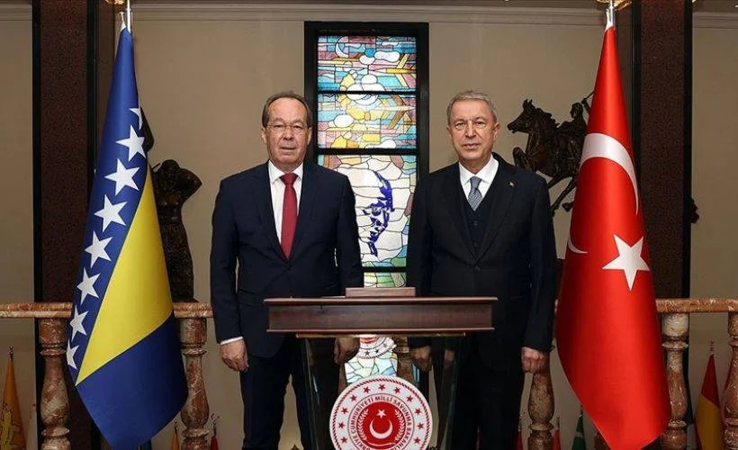 Türkiye-Bosna Hersek arasında Askeri Mali İşbirliği Anlaşması imzalandı
