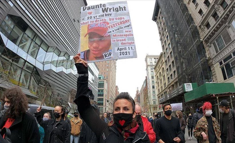 ABD'de siyahi genç Daunte Wright'ı öldüren polis cinayetten yargılanacak