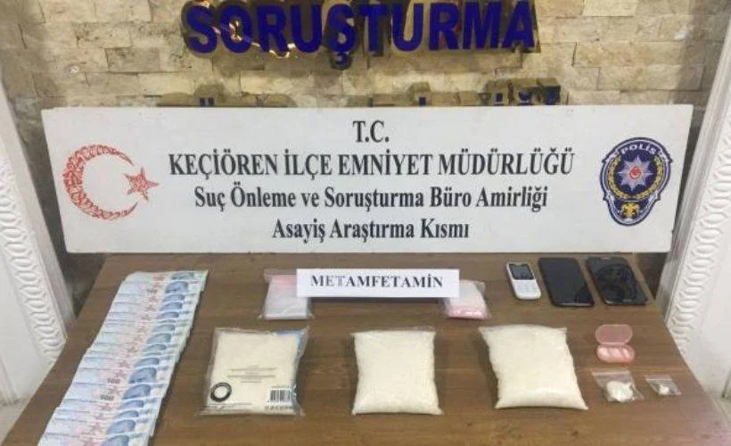 Ankara'da uyuşturucu operasyonu: 2 gözaltı