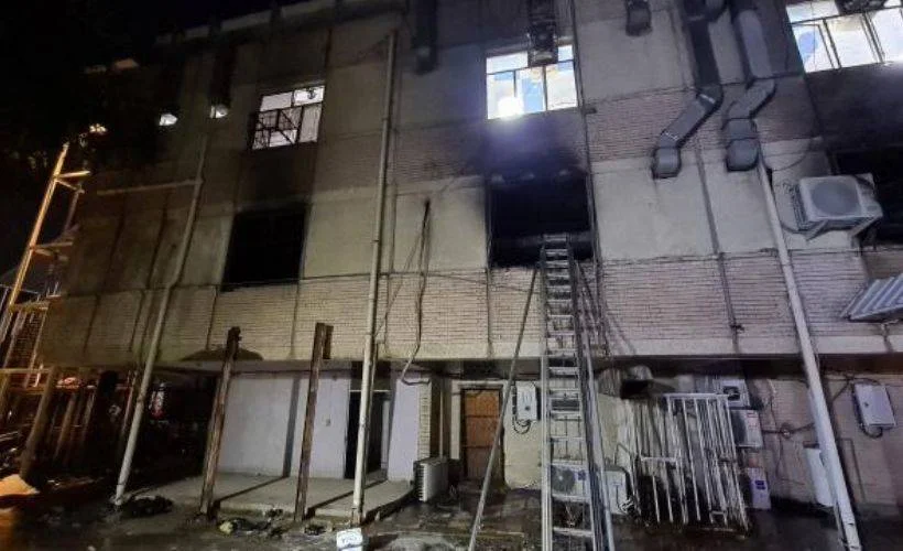 Bağdat'ta hastanede yangın: 40 kişi yaşamını yitirdi