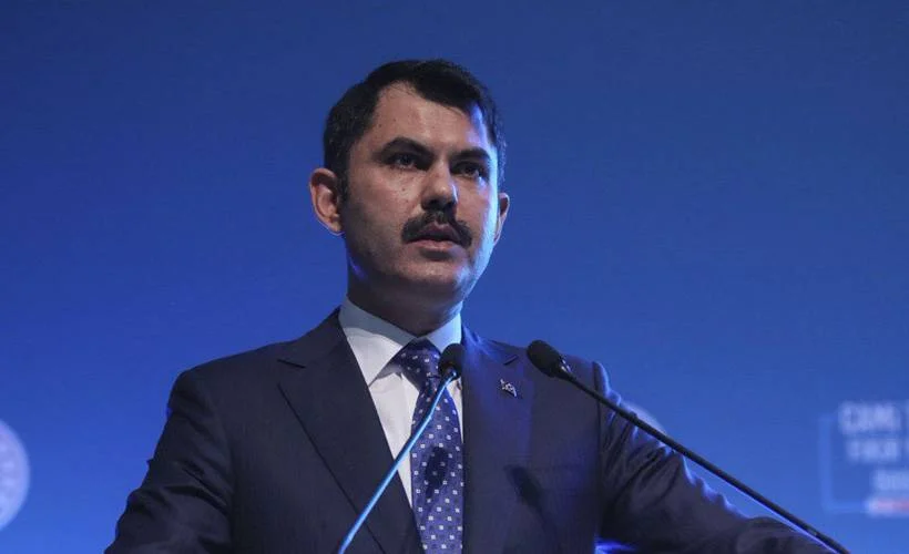 Bakan Kurum'dan iklim değişikliği açıklaması